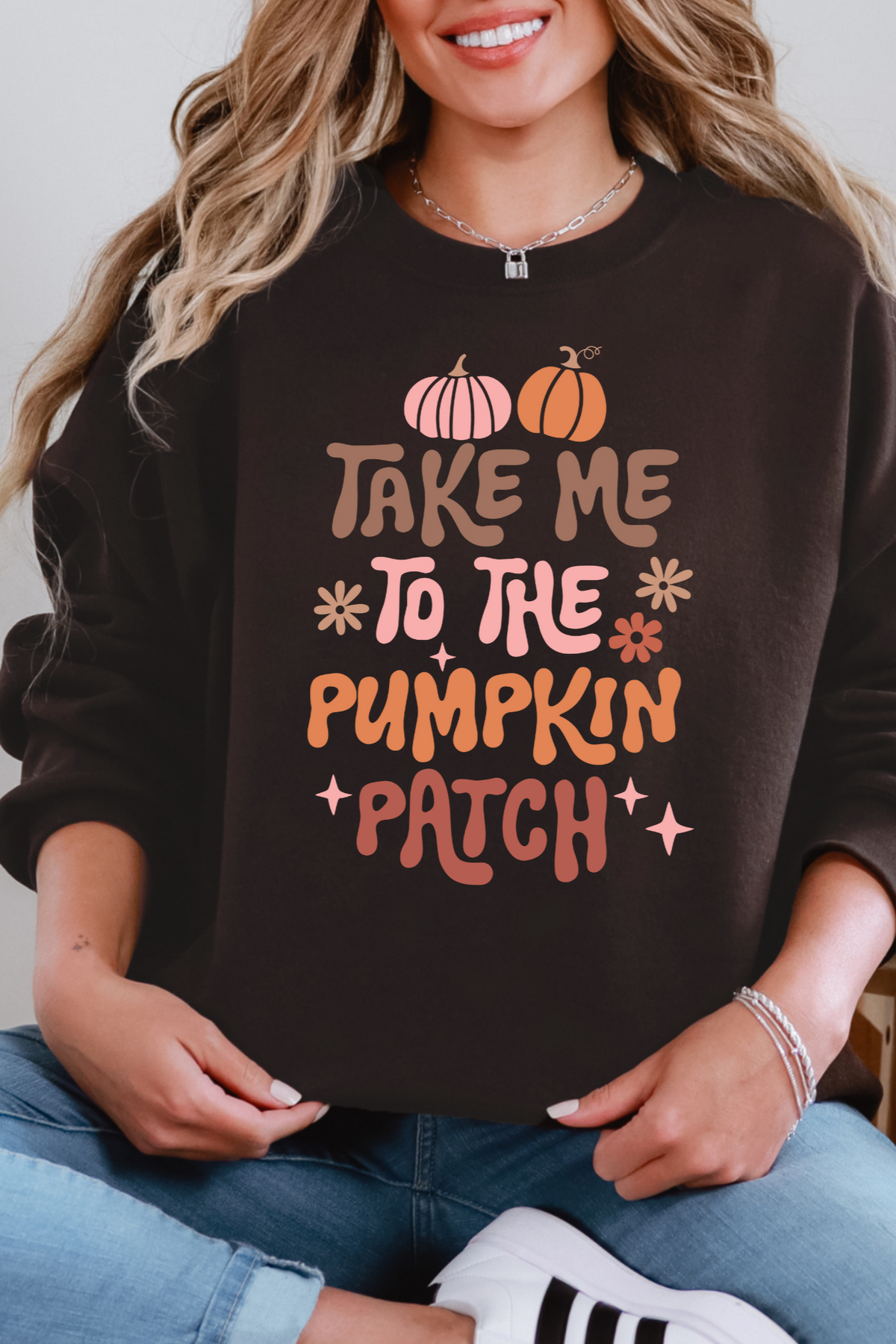 Take me To the Pumpkin Patch Sweatshirt (2 Colors)