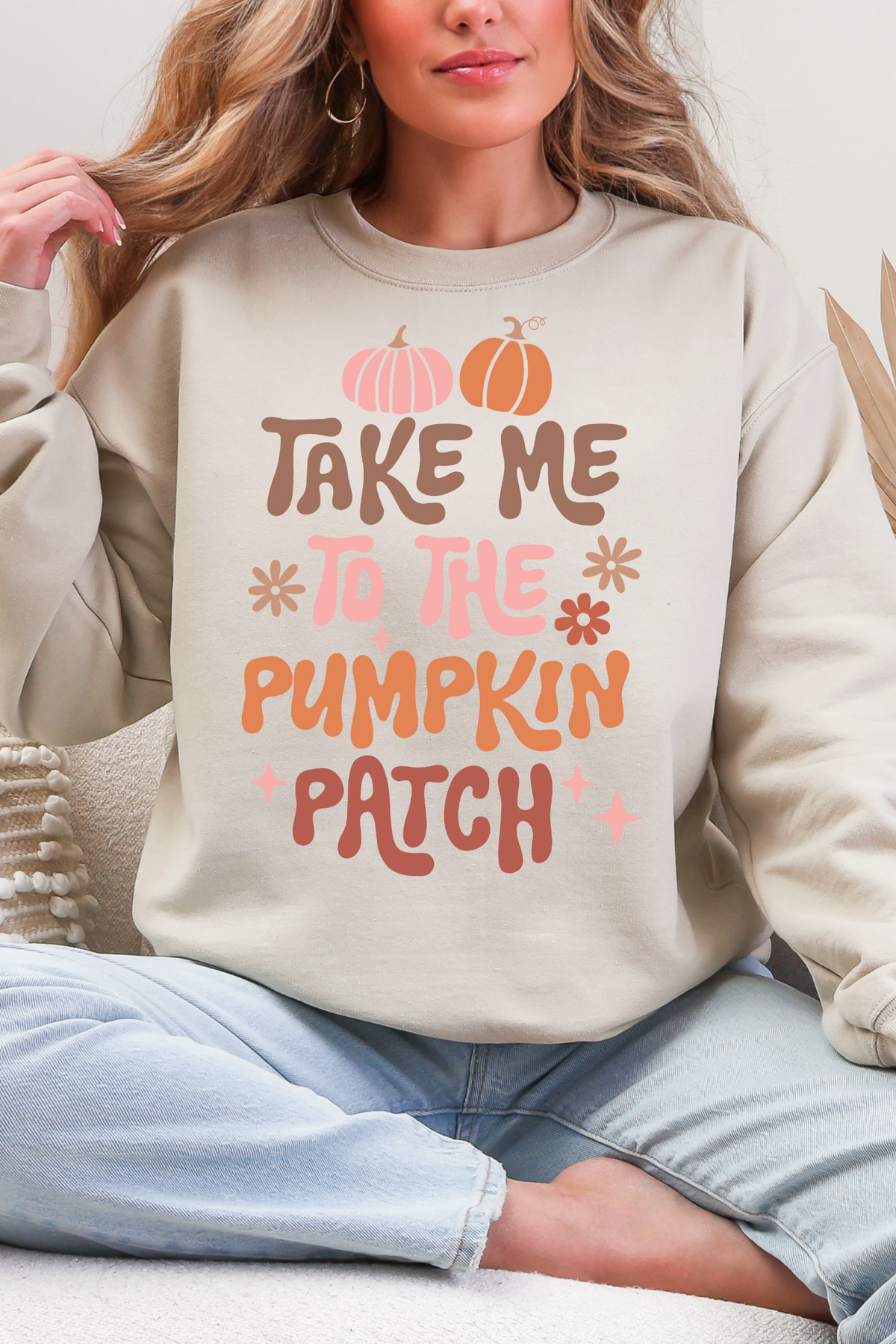 Take me To the Pumpkin Patch Sweatshirt (2 Colors)