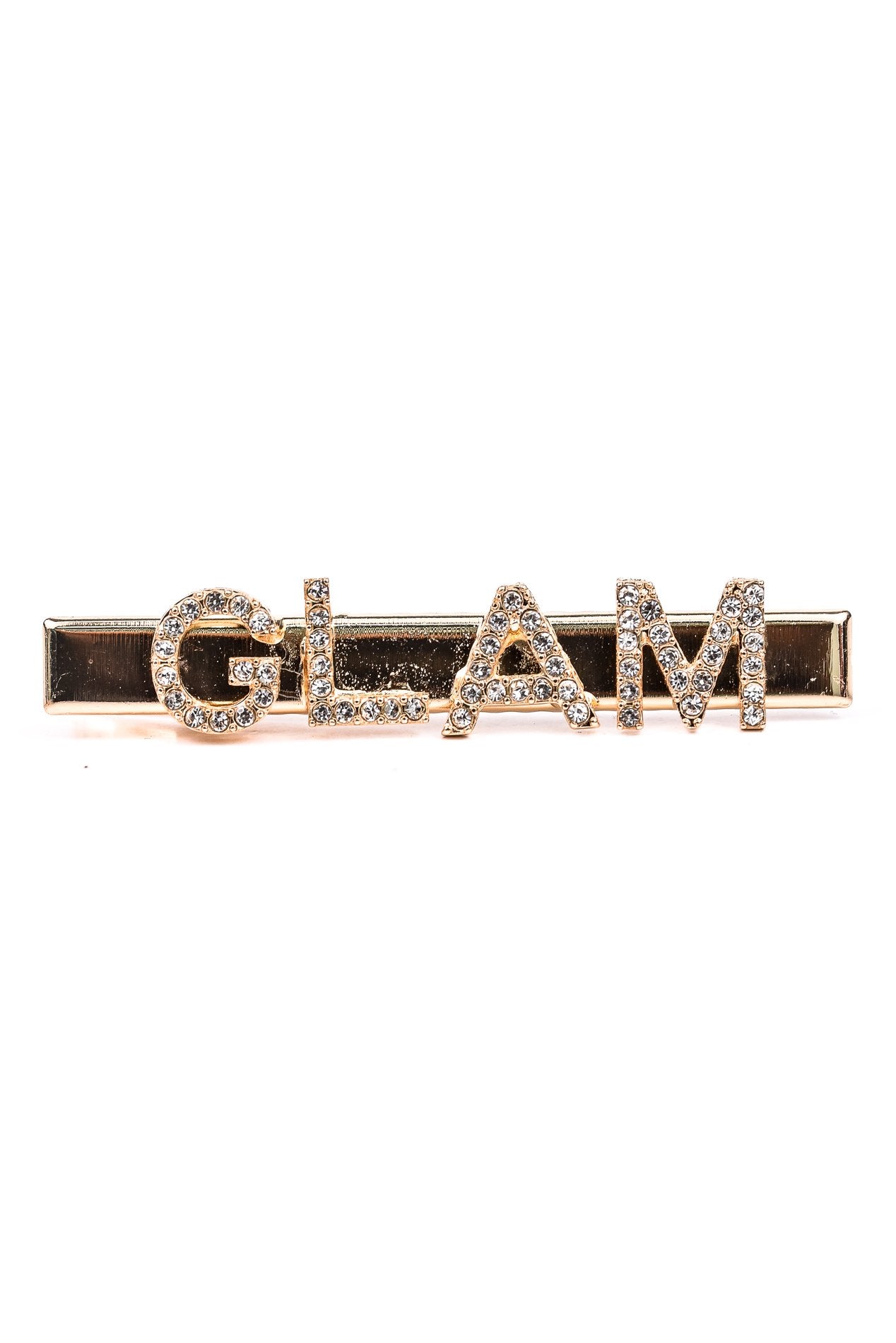 'Glam' Gold Bling Hair Clip - CLP171GO