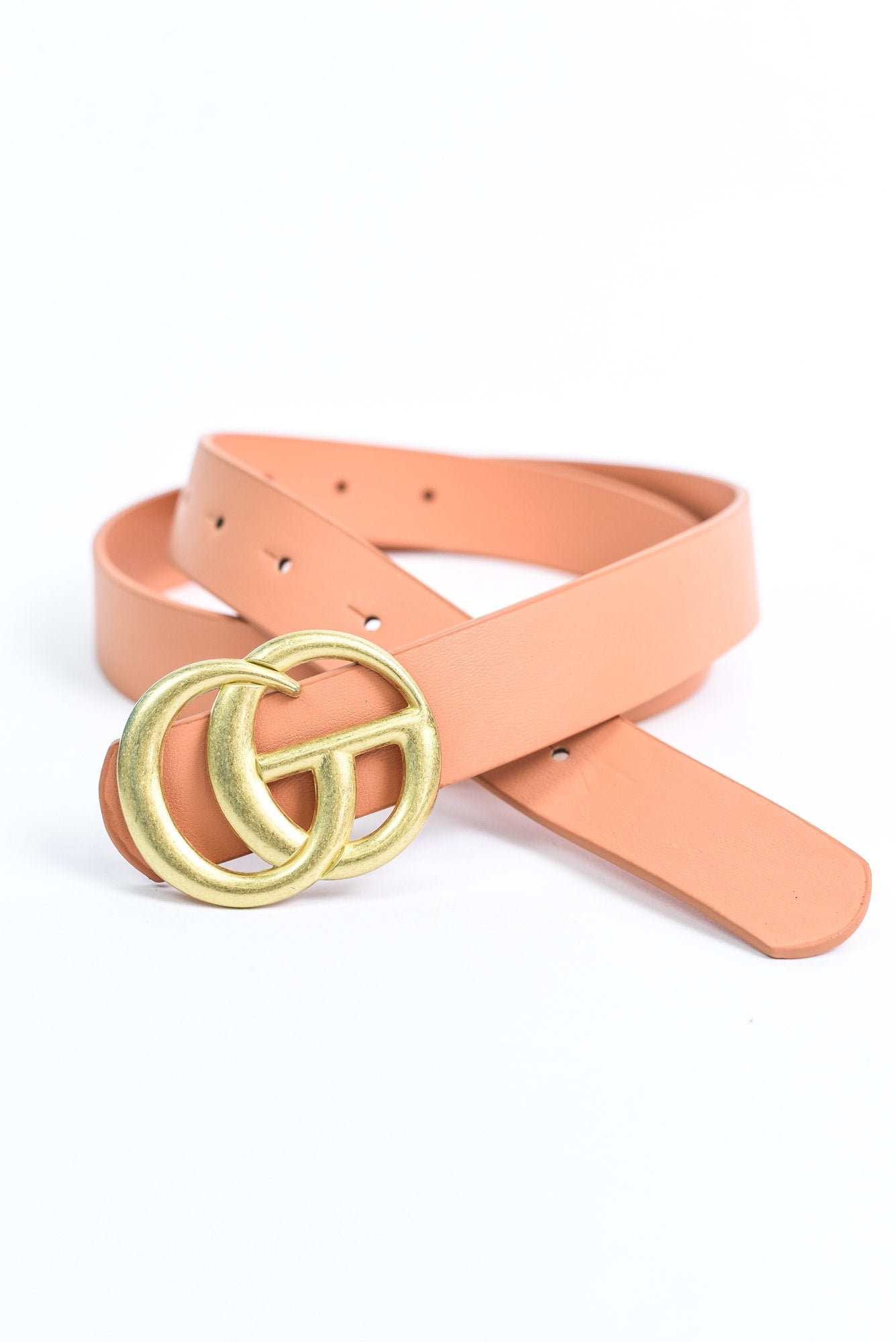 Clay/Antique Gold Belt - BLT1135CY