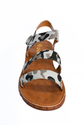 Summer Is Calling Camouflage Sandals - SHO2038OL