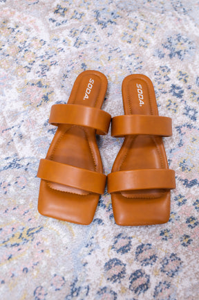 Casual Occasions Tan Slip On Sandals - SHO2552TN