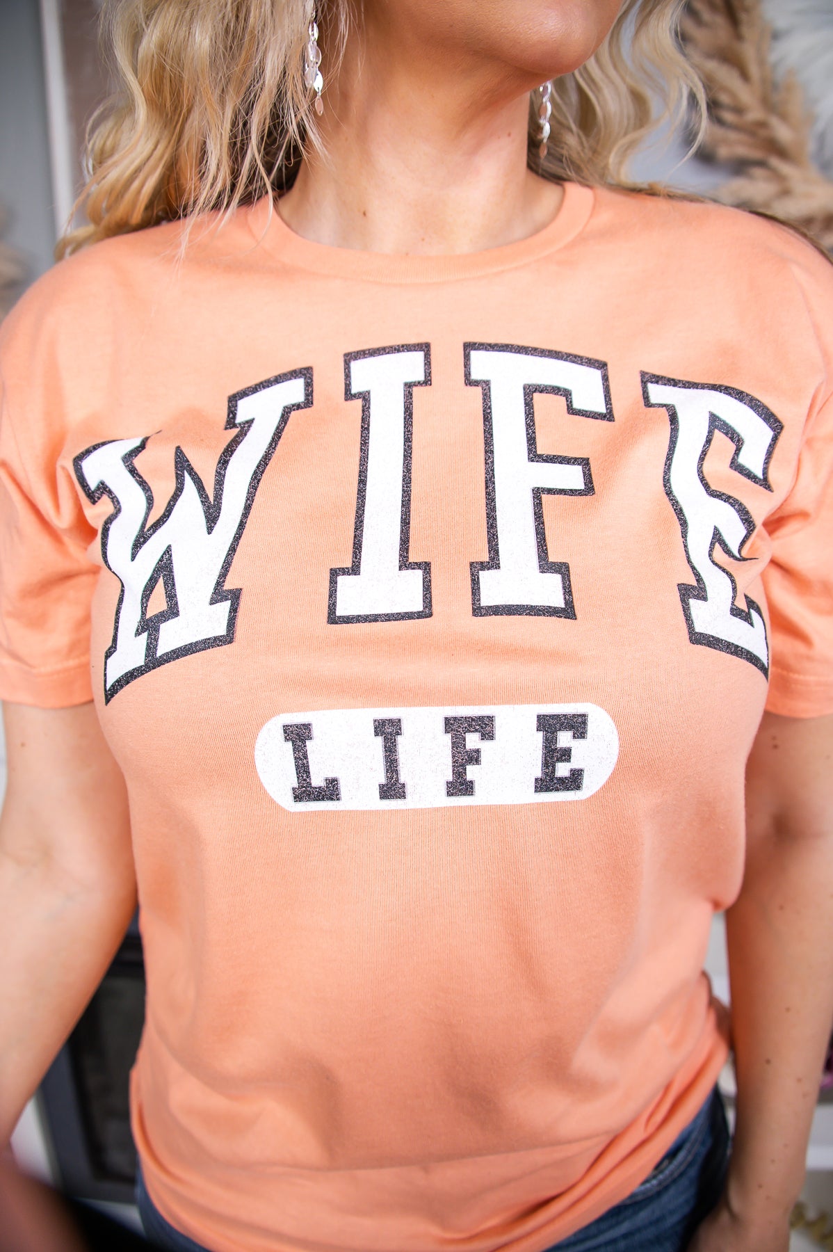 Wife Life Sunset Graphic Tee - A2541SS