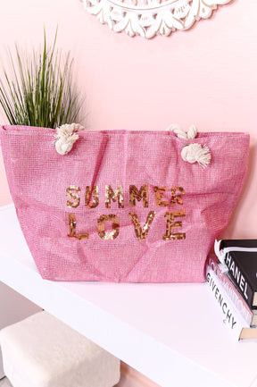 Summer Love Pink Tote Bag - BAG1706PK