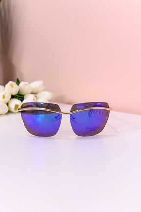 Blue/Bronze Sunglasses - SGL309BL - FREE hard case