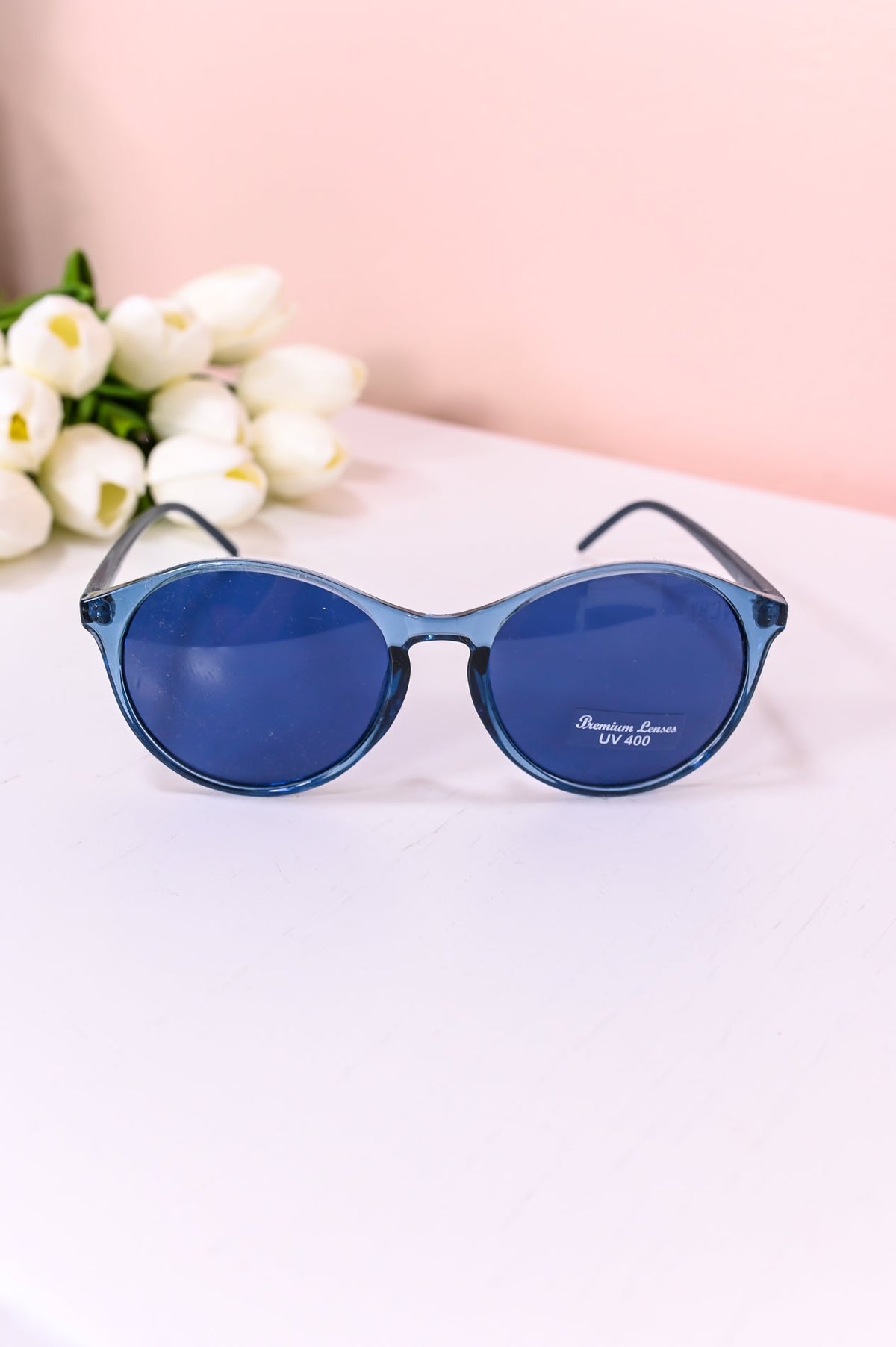 Blue Frame/Blue Lens Sunglasses - SGL321BL