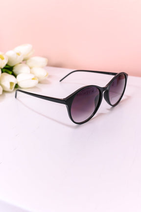 Black Frame/Black Ombre Lens Sunglasses - SGL319BK