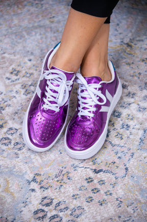 Keep Up The Energy Purple/Blue Sneakers - SHO2562PU