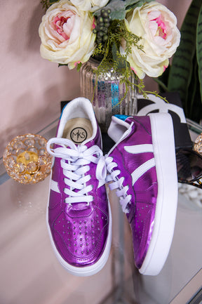 Keep Up The Energy Purple/Blue Sneakers - SHO2562PU