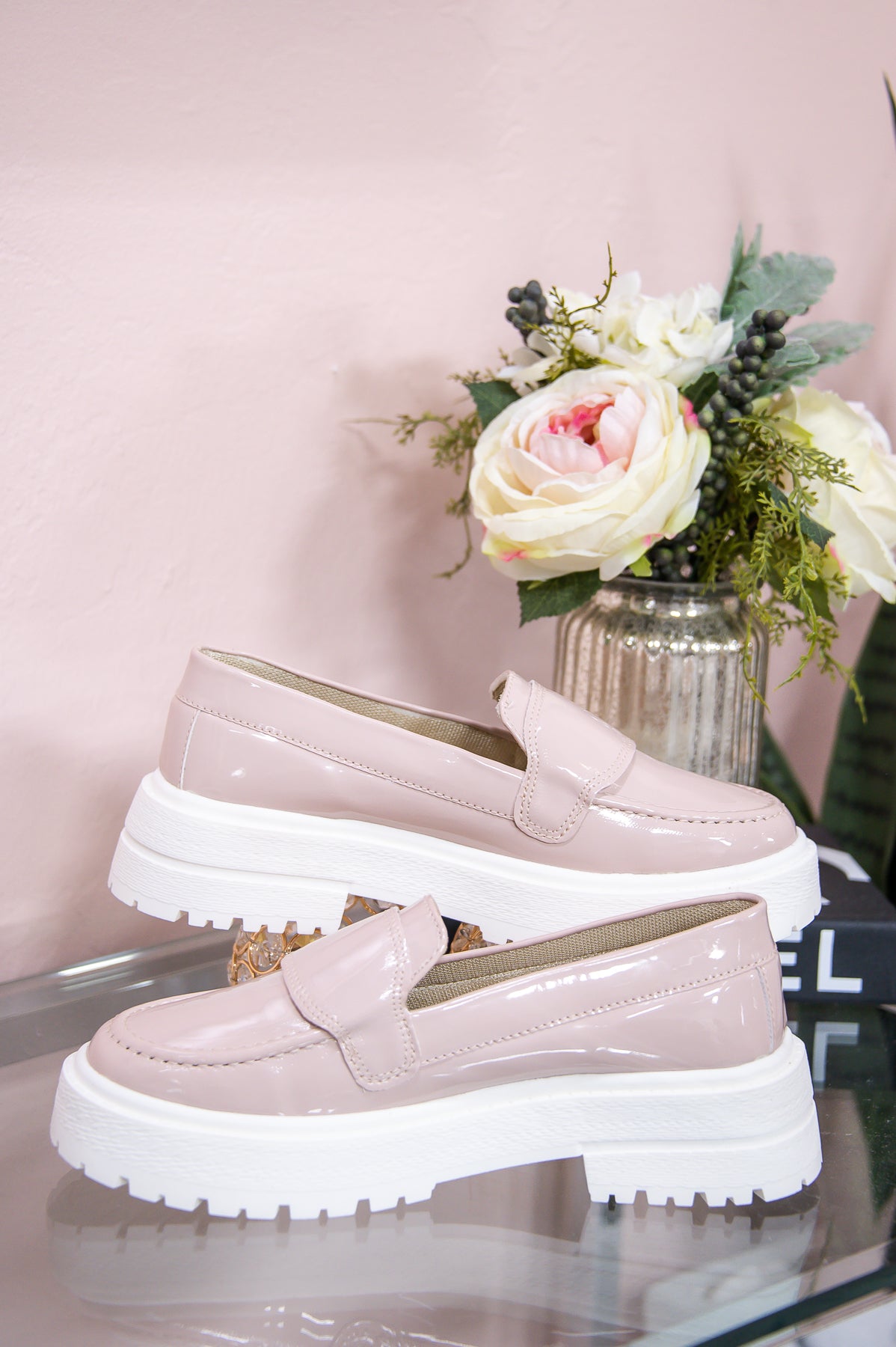 Best Foot Forward Blush Solid Slip-On Loafers - SHO2578BS