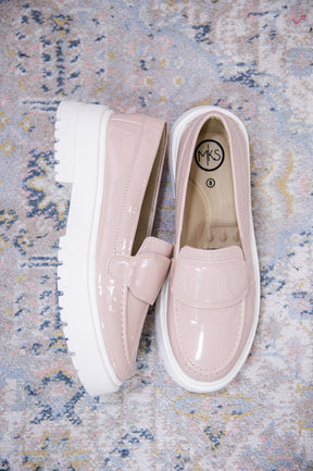 Best Foot Forward Blush Solid Slip-On Loafers - SHO2578BS