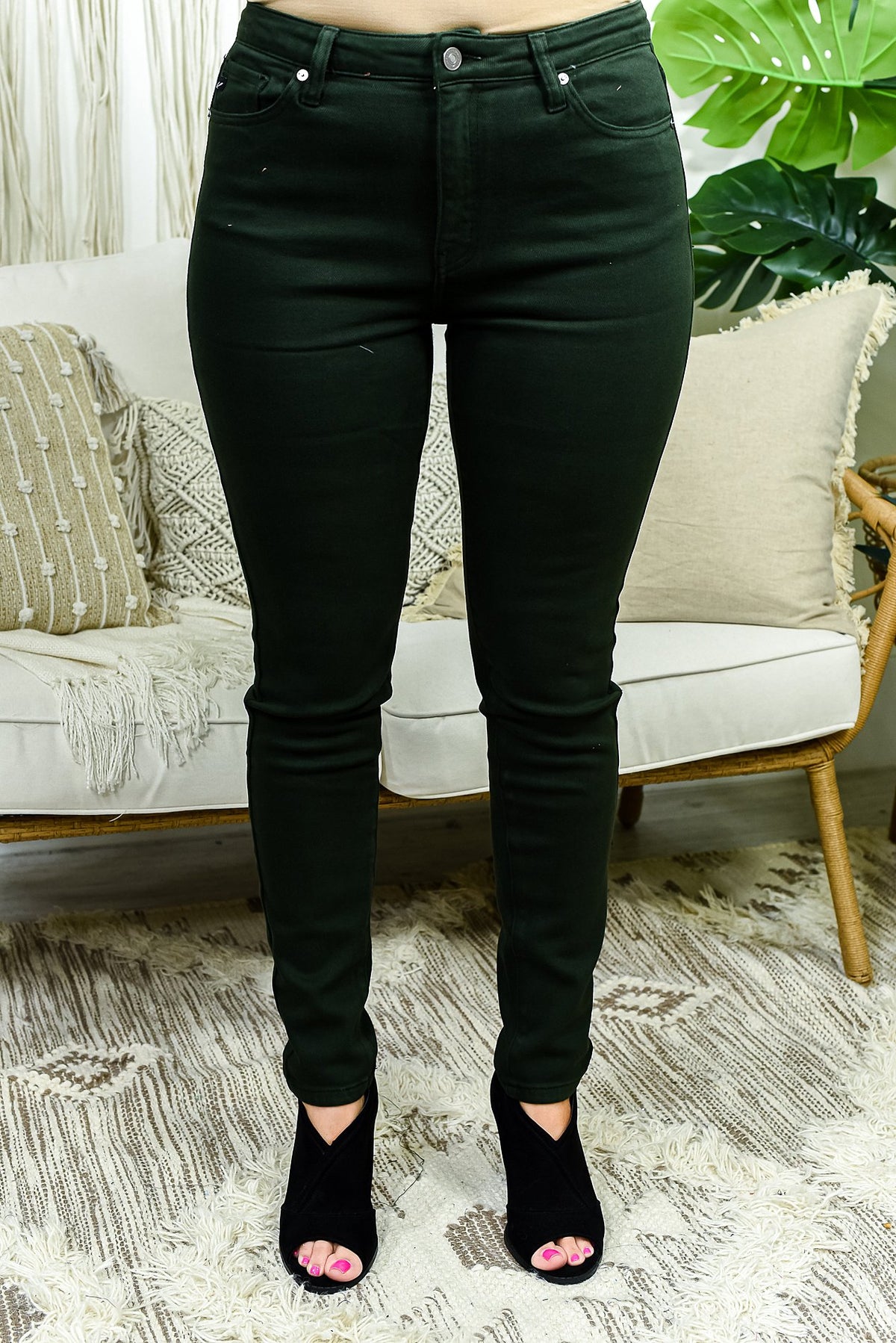 The New Look Olive Jeans - K669OL