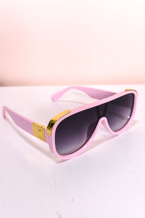 Multi Color/Gold Bold Aviators Sunglasses - SGL304 - FREE hard case