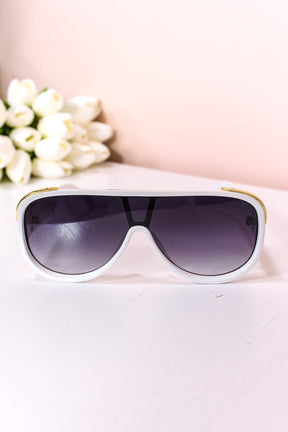 Multi Color/Gold Bold Aviators Sunglasses - SGL304 - FREE hard case