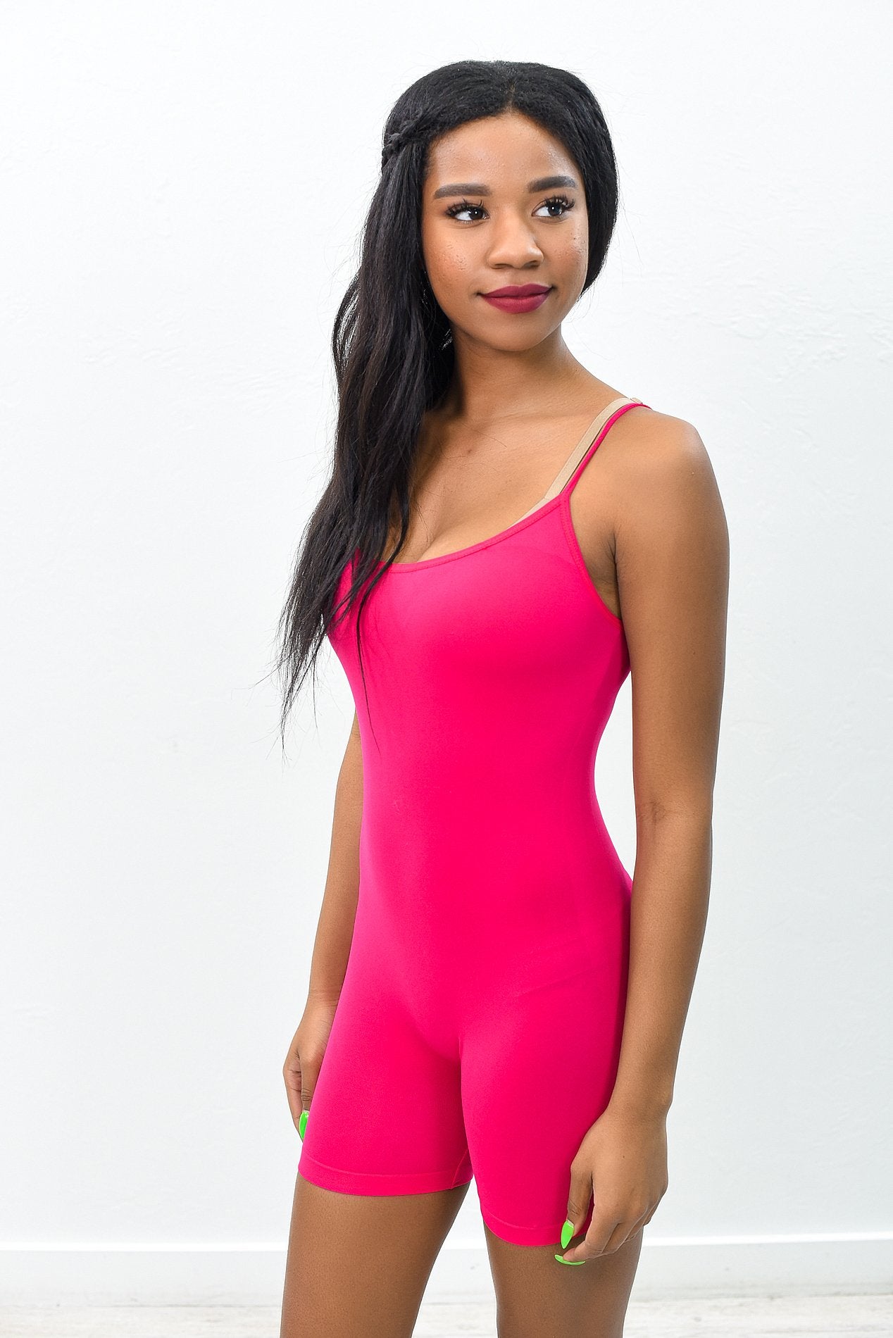 Hot Pink Body Suit - BDS1020HPK