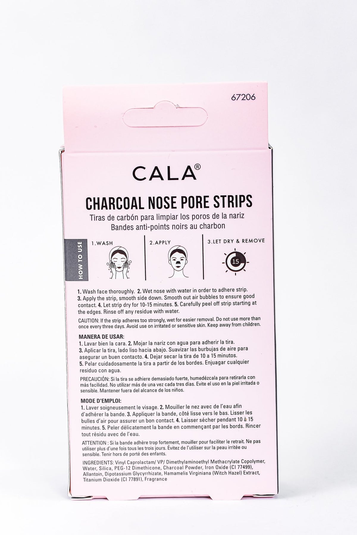 Charcoal Nose Pore Strips - BTY167