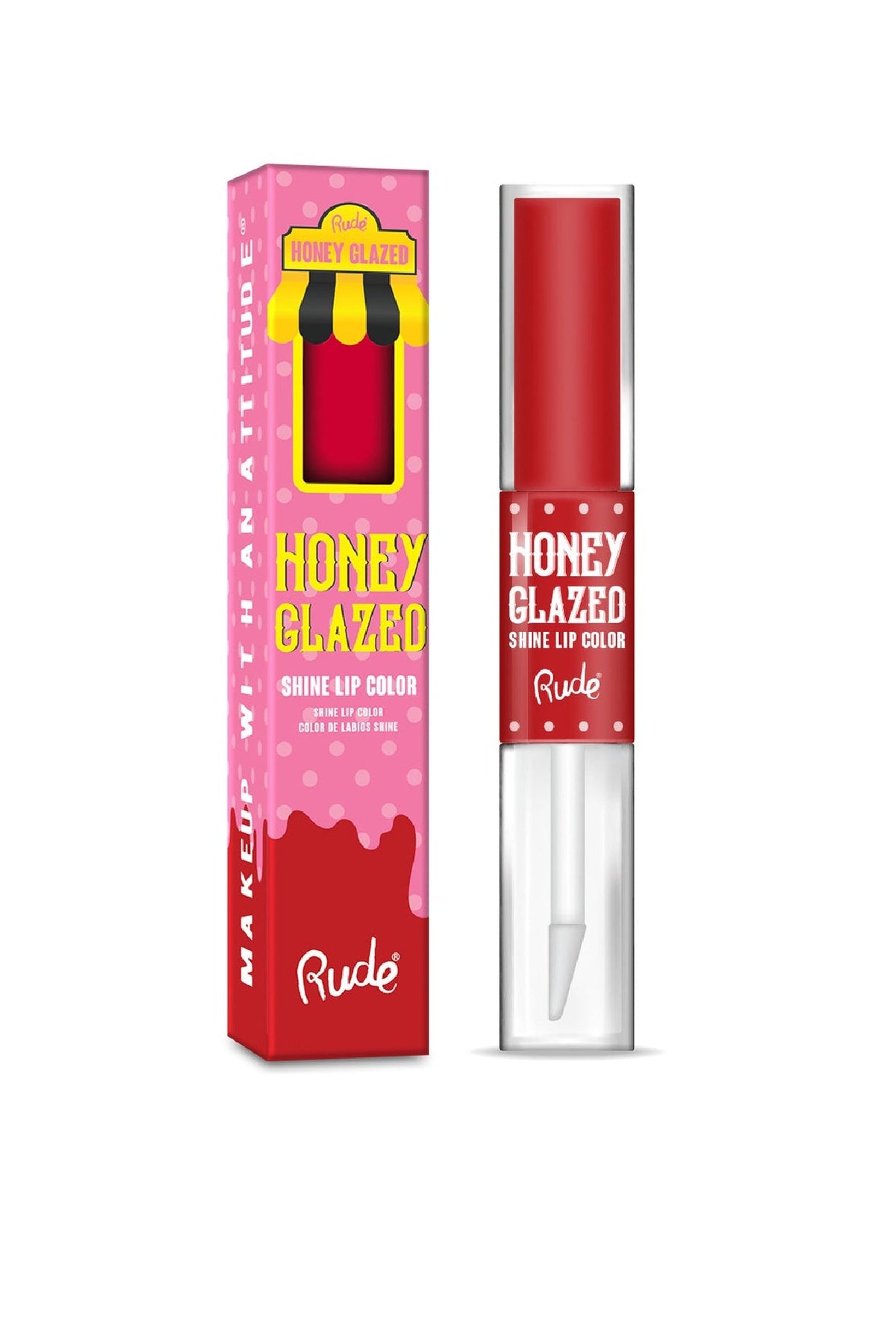 Honey Glazed Matte Ultra Shine Lip Gloss Color - Maple Bacon - MK241