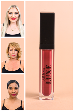 'Rouge' Rose Matte Liquid Lipstick 6 - LUX027